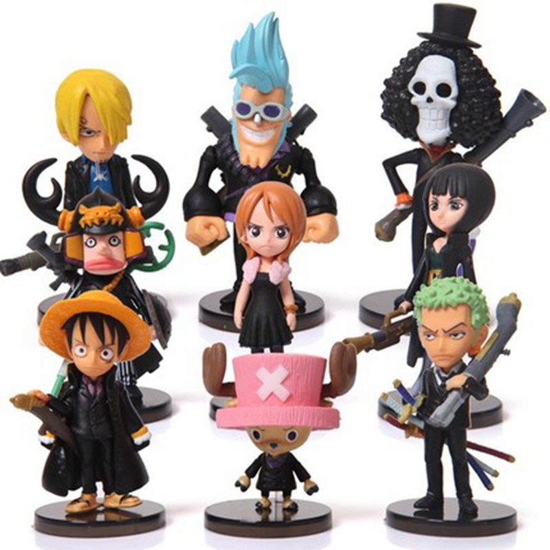 COLEÇÃO 3 PEÇAS ACTION FIGURE ONE PIECE – vizzageek