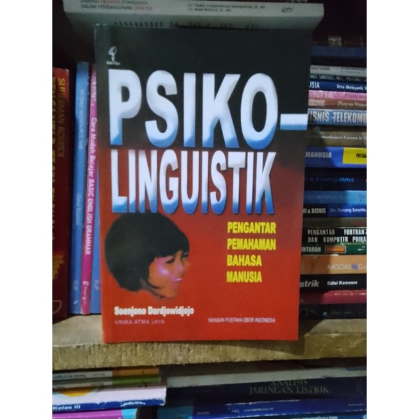 Jual PSIKOLINGUISTIK) ( PENGANTAR PEMAHAMAN BAHASA, MANUSIA ) | Shopee ...