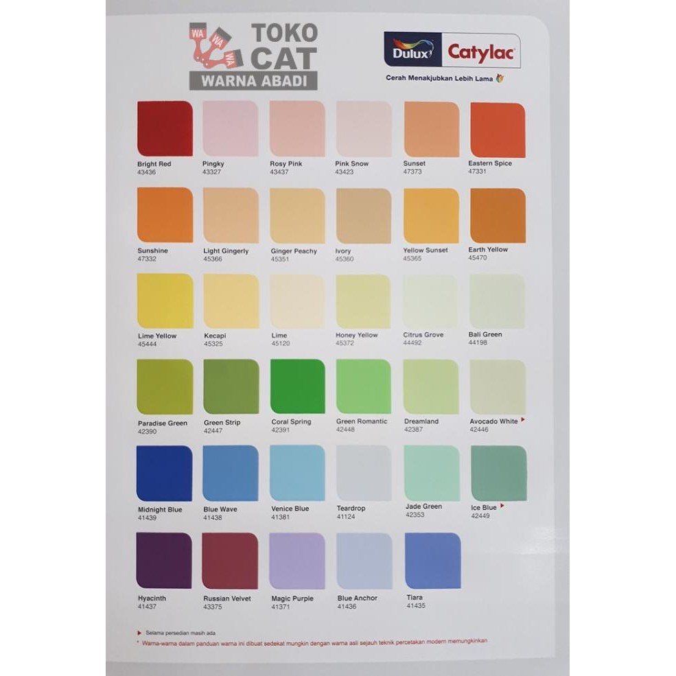 Jual Cat Tembok Dulux Catylac 25 Kg Shopee Indonesia 8041