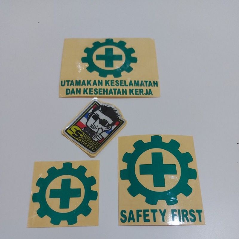 Jual Sticker Stiker K3 Safety First Cutting | Shopee Indonesia