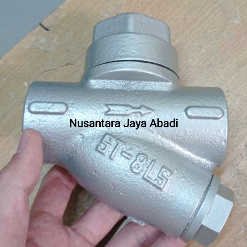 Jual Steam Trap Thermodynamic Besi Cast Iron Drat 1 
