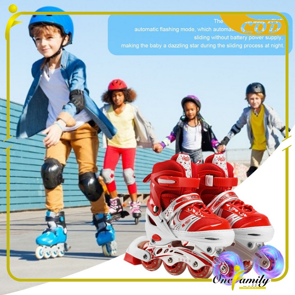 Jual ONE-O2 Sepatu Roda Anak Inline Skate / Power Roller Skate / Sepatu ...