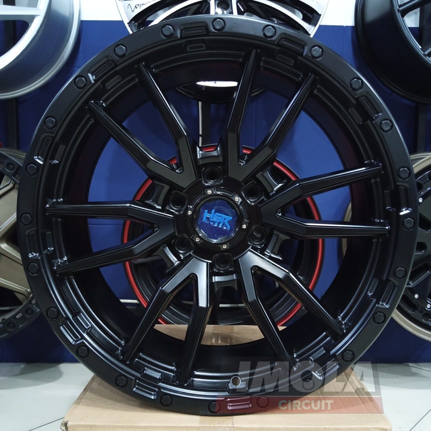 Jual Velg mobil ring 20 HSR wheel REVIVE 1340 R20 lebar 9 lobang baut ...