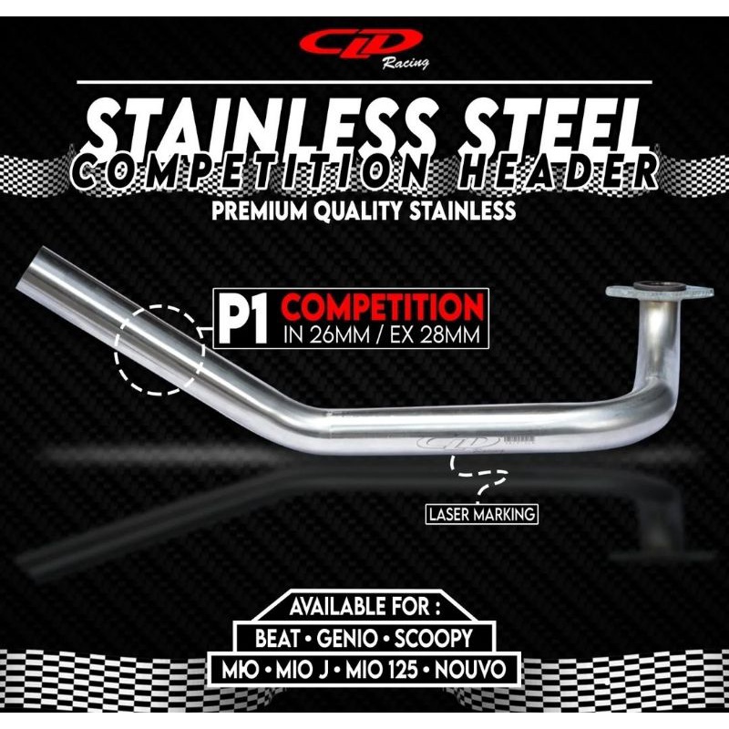 Jual Pipa Cld Mp7 , Pipa Cld mp1 inlet 26&28 mm, Pipa Cld racing ...