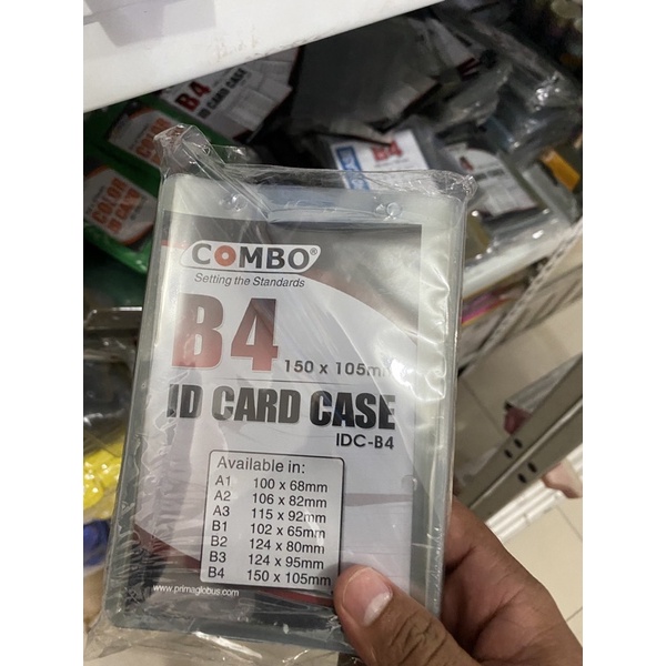 Jual Plastik Id Card Tebal Ukuran B Cm X Cm Shopee Indonesia