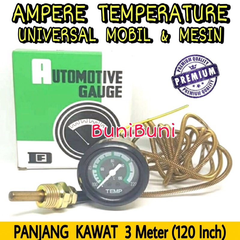 Jual Ampere Temperatur / Ampere Panas / Meter Pengukur Suhu Air Untuk