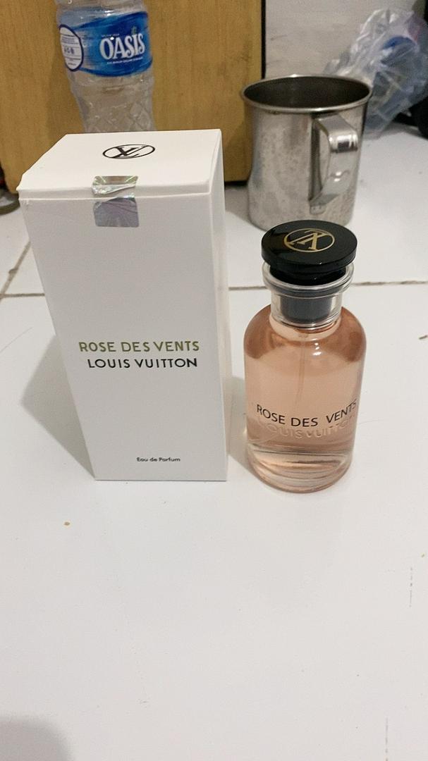 LOUIS VUITTON ROSE DES VENTS, parfum wanita yg paling best seller dari  brand luis vuitton, parfum ini memiliki aroma floral mawar yg soft…