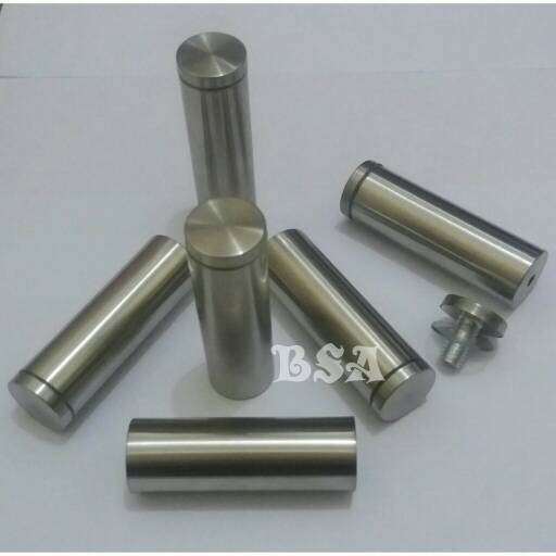Jual Pen Iklan / Sign Board / Baut Display Kaca, Akrilik uk. 25 mm x 80 ...