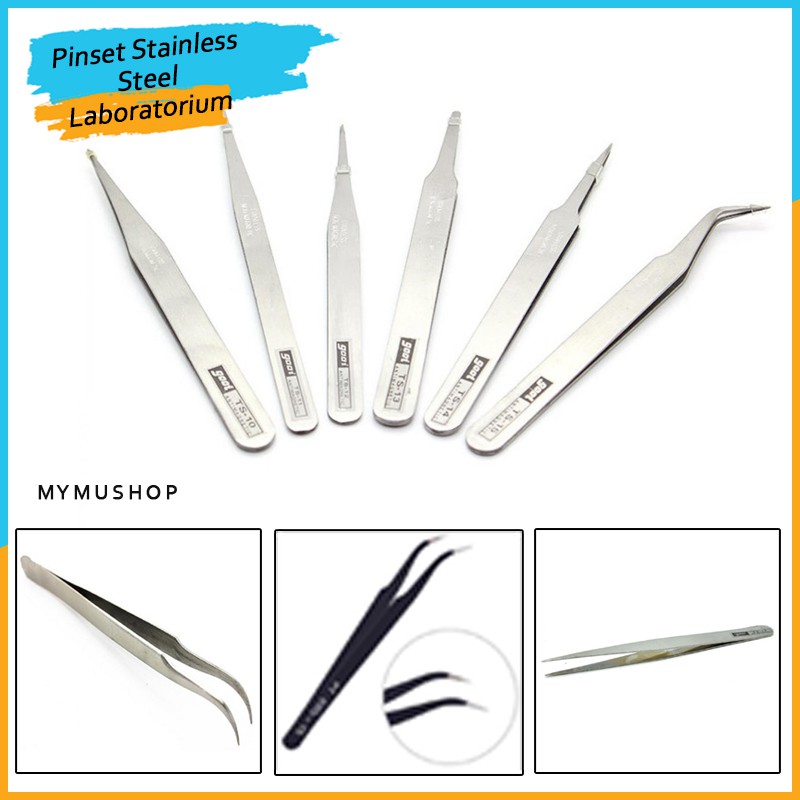 Jual PINSET SIKU PINSET LABORATORIUM PINSET LURUS PINSET SIKU ...