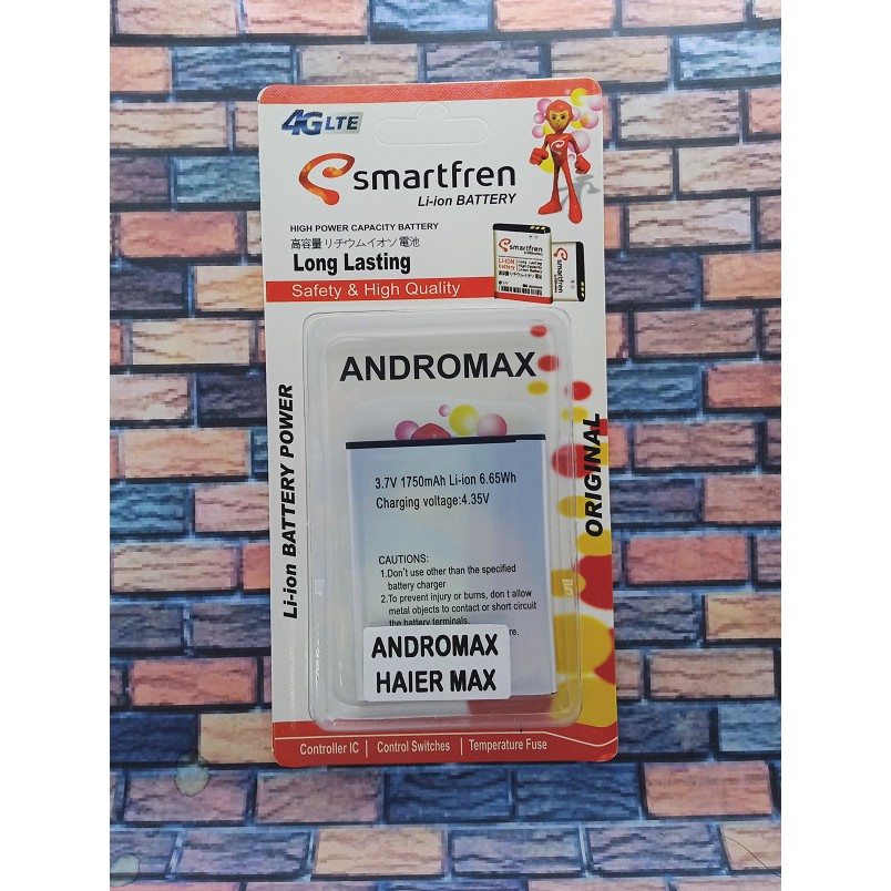 Jual BATTERY ORIGINAL BATERAI ANDROMAX HAIER MAX | Shopee Indonesia