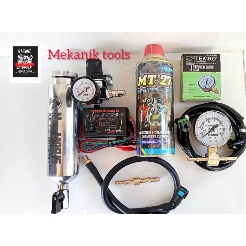 Jual SEPAKET Tabung infus injector alat pembersih injector alat servis ...