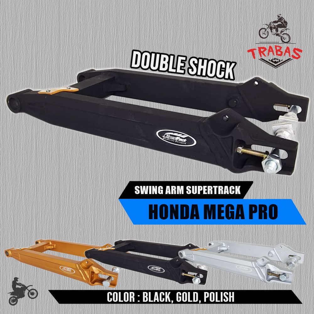 Jual Swingarm Arem Honda Mega Pro Verza Double Shock Lengan Ayun Swing Arm Mega Pro Sasis Ayun