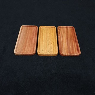 Jual R recta mini tray ukuran 10cm x 21cm piring kayu mini solid ...