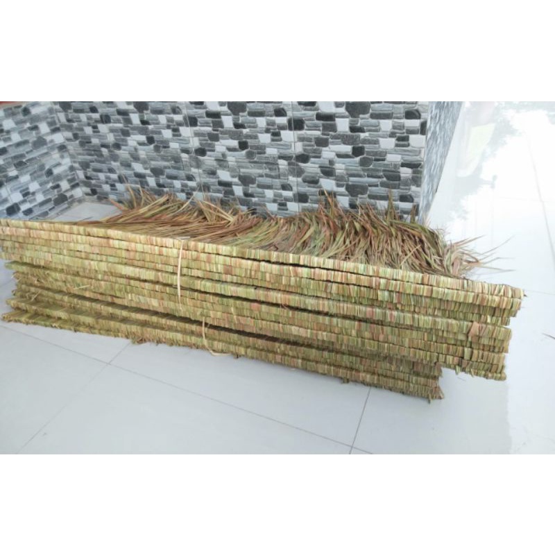 Jual ATAP ALANG ALANG RUMBIA MINIMAL ORDER 100 LEMBAR | Shopee Indonesia