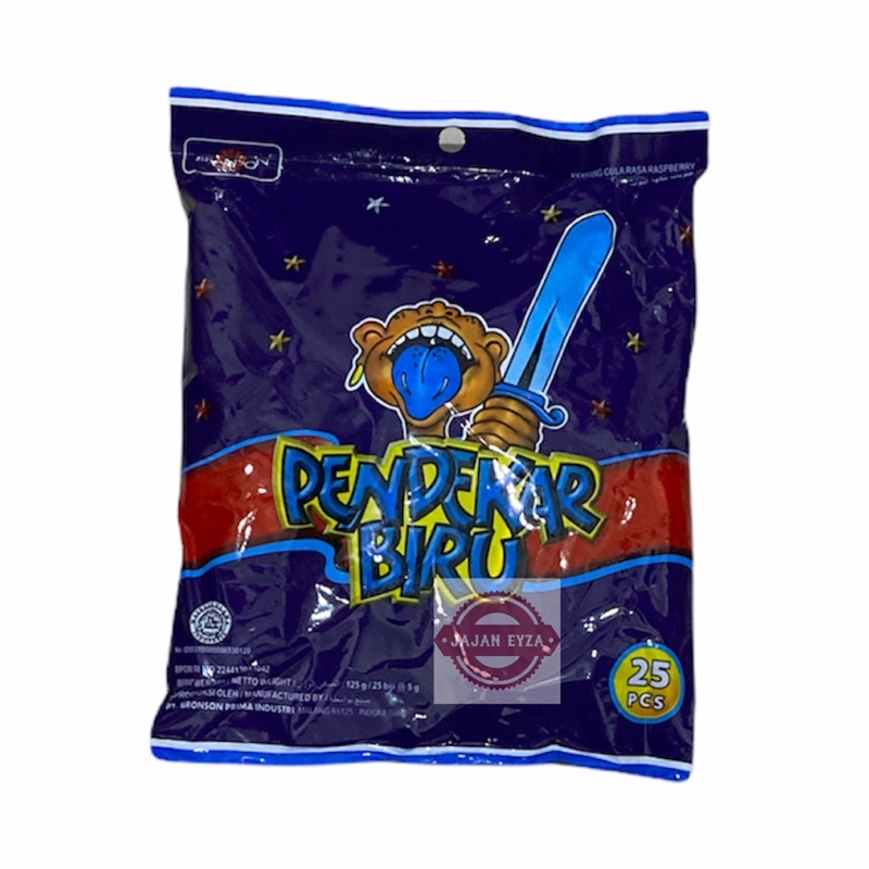 Jual Permen Pendekar Biru Isi 25 Pcs / Permen Jadul / Pendekar Biru ...