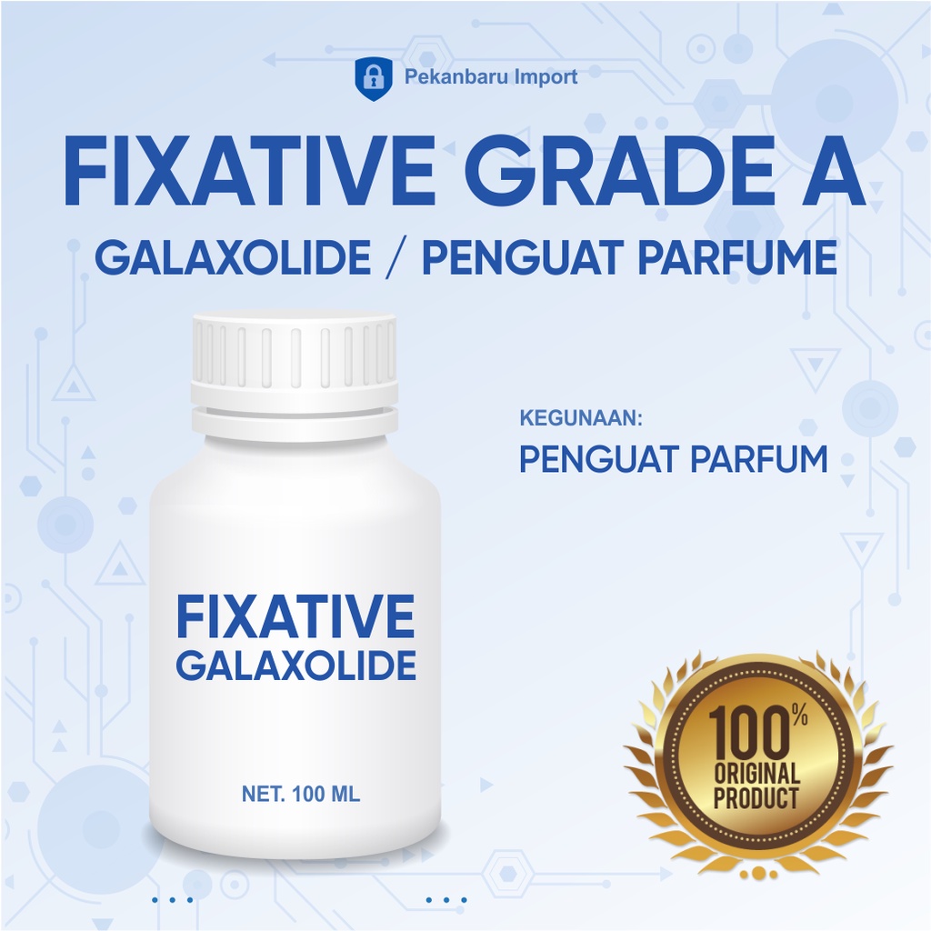 Jual Fixative Galaxolide Glade Penguat parfum 100ml Premium