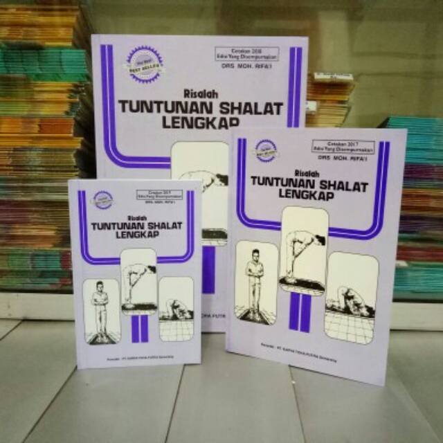 Jual Buku Tuntunan Shalat Lengkap Saku Panduan Praktek Sholat Kertas ...