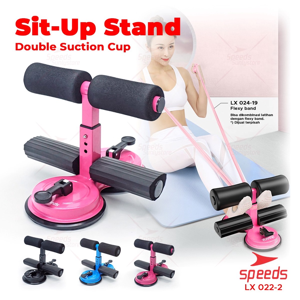 Jual SPEEDS Sit Up Portable Penahan Kaki Sit Up Stand Set Home