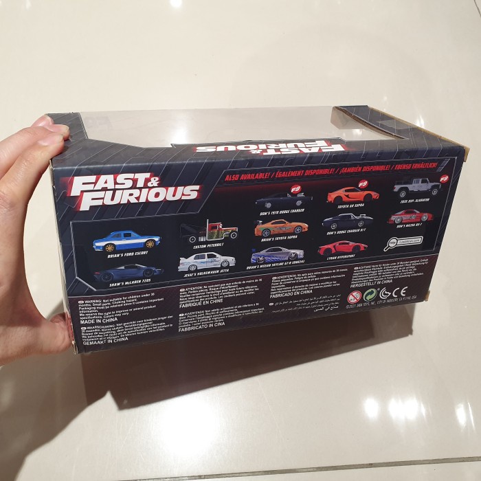 Fast & Furious 1968 Dodge Charger Widebody 1:24 in doos (Jada Toys Metals die cast) | Old School Toys