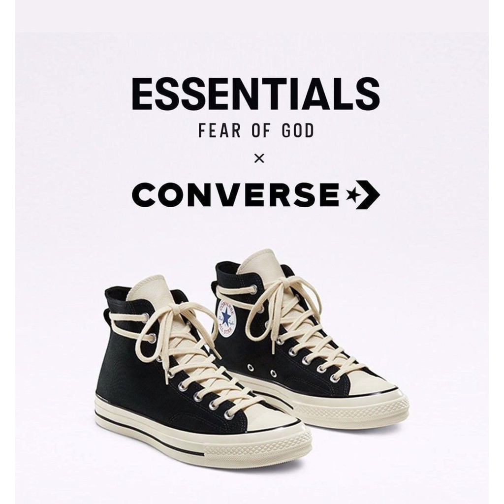 Essentials on sale converse fog