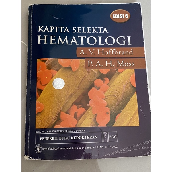 Jual Buku Kapita Selekta Hematologi Shopee Indonesia