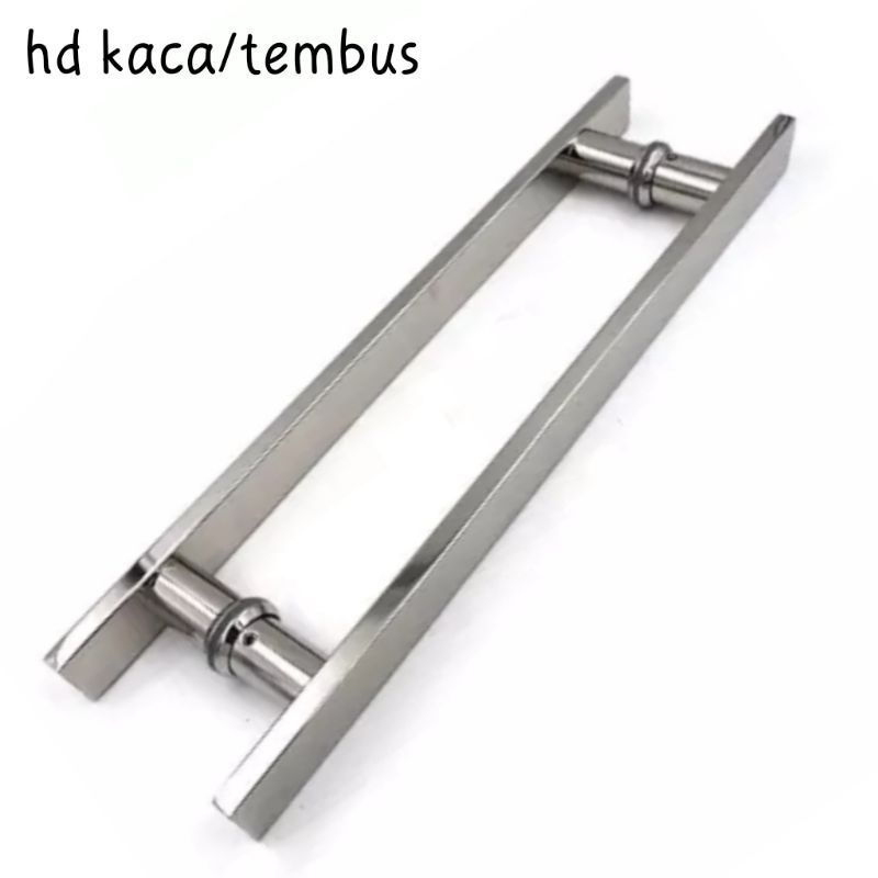 Jual Handle Pintu Kaca Kayu Baut Tembus Stainless 45cm 60cm 80cm