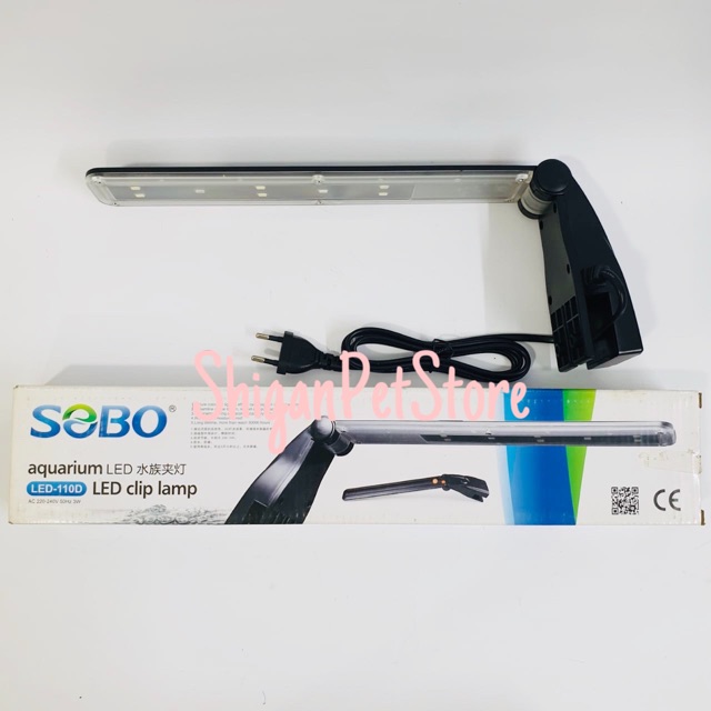 Jual SOBO LED 110D Aquarium LED Clip Lamp ( Lampu Jepit Akuarium ...