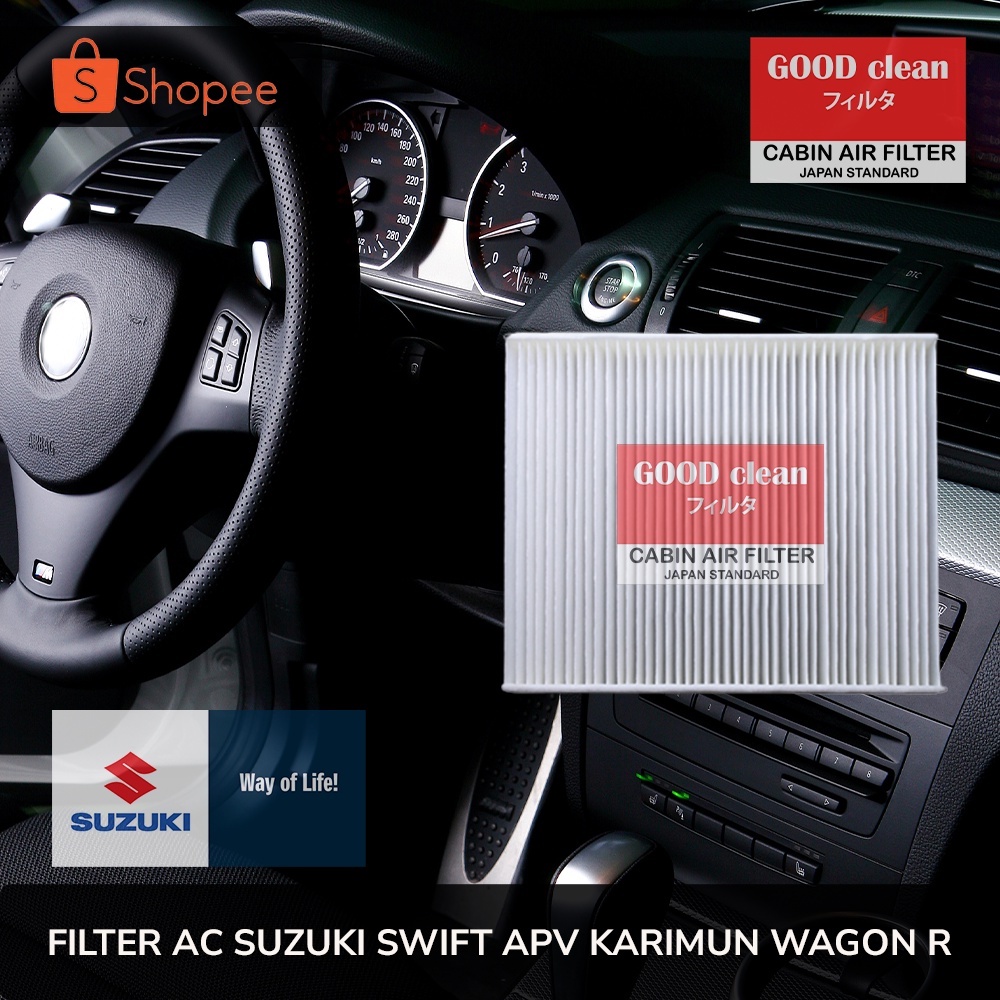 Jual 027 Filter AC Cabin Saringan Udara Kabin Suzuki Swift APV Karimun