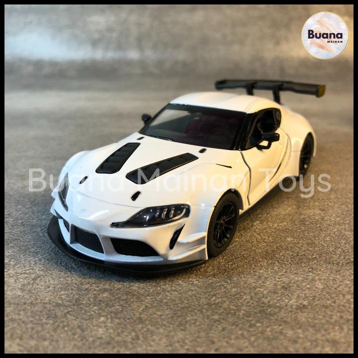 Jual Diecast Kinsmart Toyota Gr Supra Racing Concept Mobil Balap Sport ...