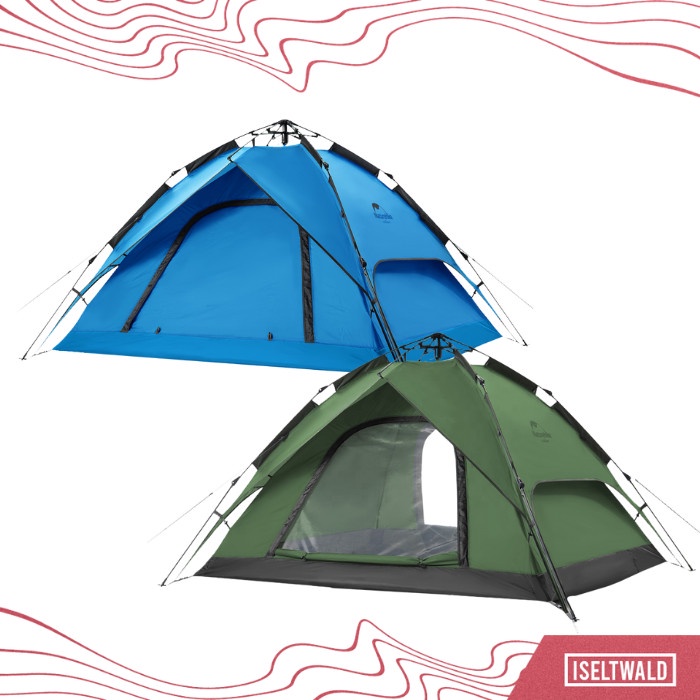 Tenda Da Campeggio Naturehike 4-6 Persone - Impermeabile, 3 Stagioni, Cupola, Leggera Per Trekking E Famiglie - Foto 5