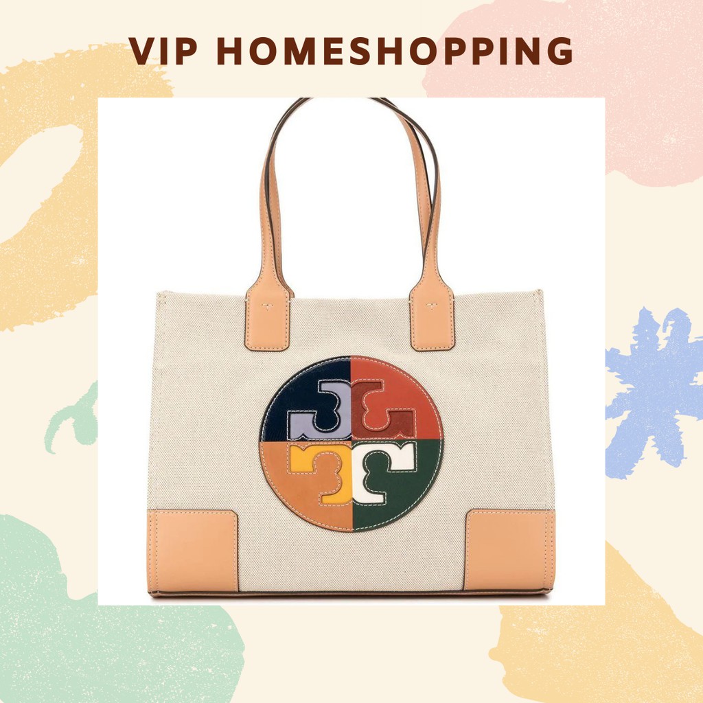 Ella color block discount tote