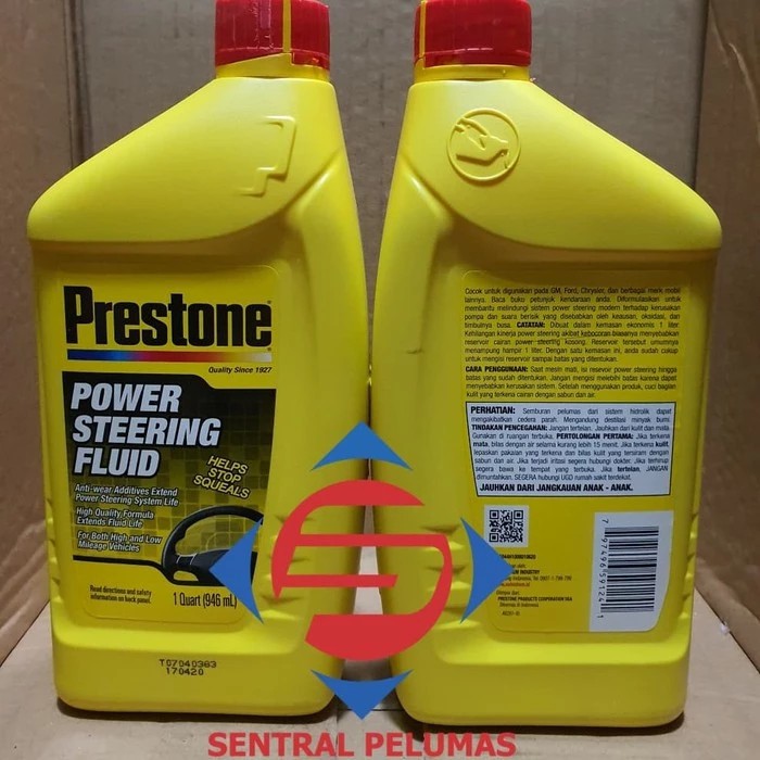 Jual PRESTONE POWER STEERING FLUID (RED/MERAH) (946ML) | Shopee Indonesia