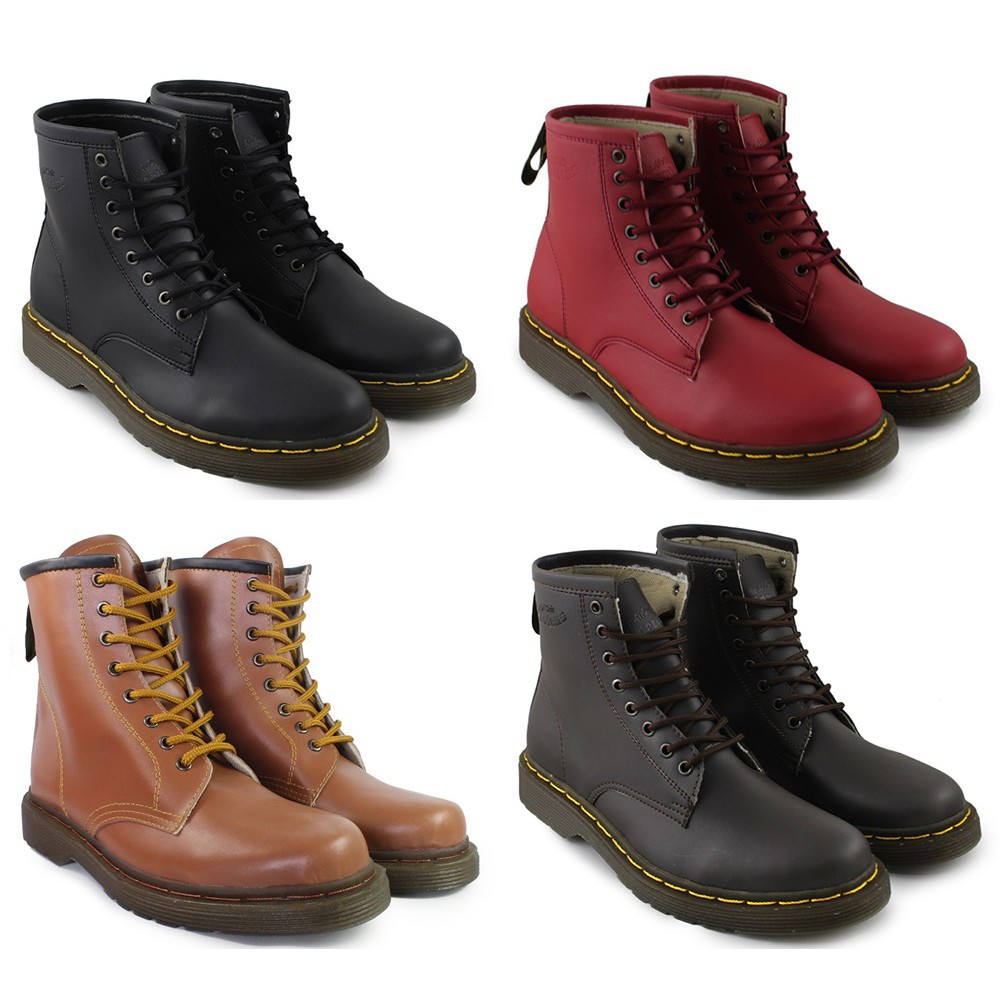 Jual SB Shoes - Sepatu Pria Dr Martens High Boots Docmart Tinggi Klasik ...