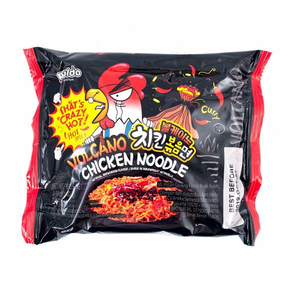 Jual Paldo Volcano Chicken Noodle Hot And Spicy 140gr Shopee Indonesia