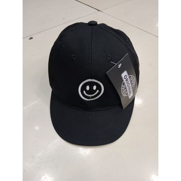 Jual Topi Smile/Topi lidah pendek/pet pendek/baseball trend kekinian ...