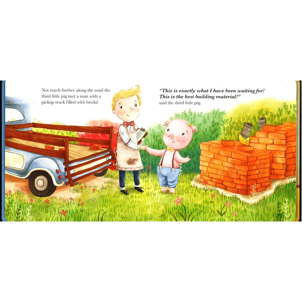 Jual Buku Import Anak HIPPO: THE THREE LITTLE PIGS | Shopee Indonesia