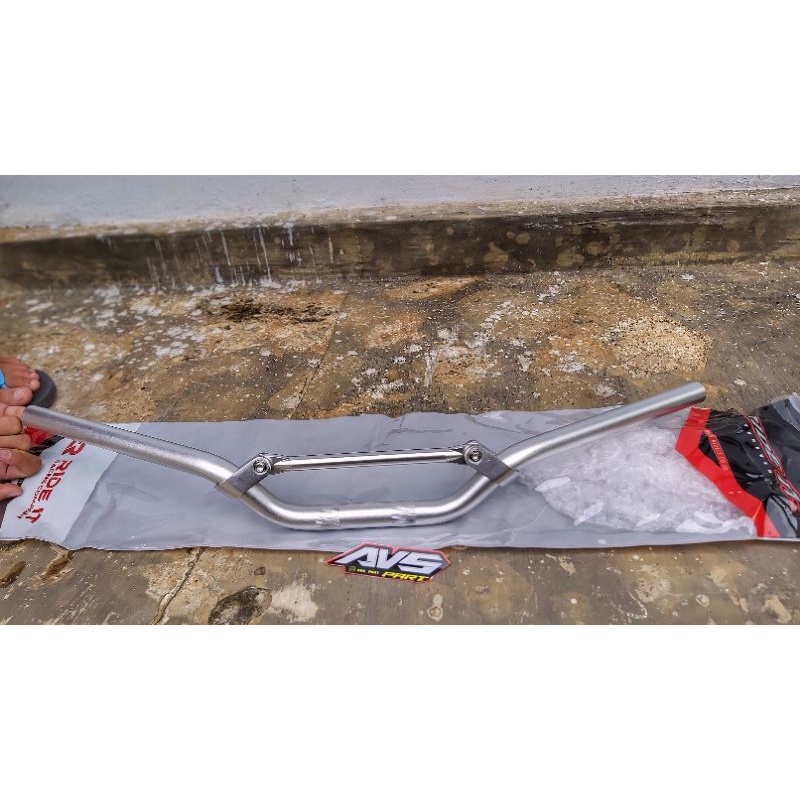 Jual stang stir CB GL100 Megapro RXking Tiger RIDE IT Almunium model ...