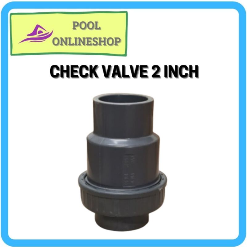 Jual Check valve PVC 2 inch Shopee Indonesia