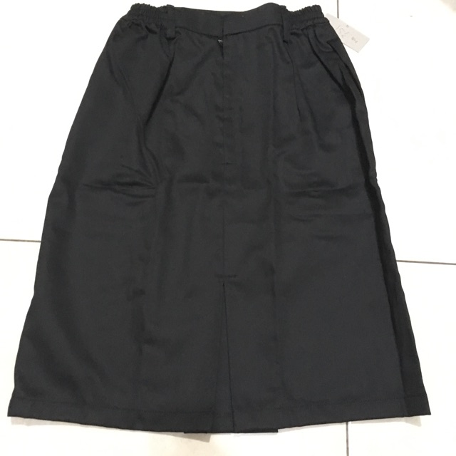 Jual Rok span hitam ploi belakang | Shopee Indonesia