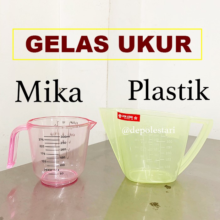 Jual Gelas Ukur Plastik And Mika Shopee Indonesia 9557