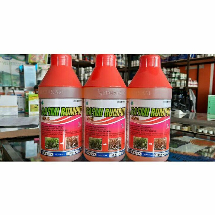 Jual BASMI RUMPUT 495 SL KEMASAN 1 lt | Shopee Indonesia