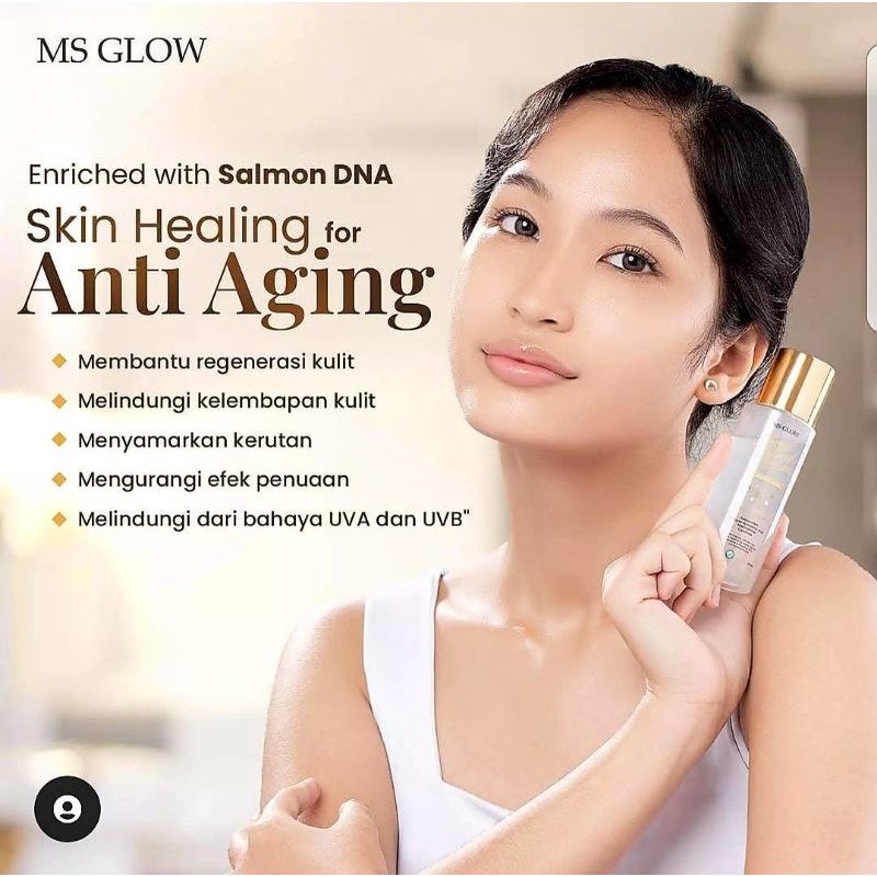 Jual DTE SALMON DNA Deep Treatment Essence 20242025 MS GLOW. Shopee