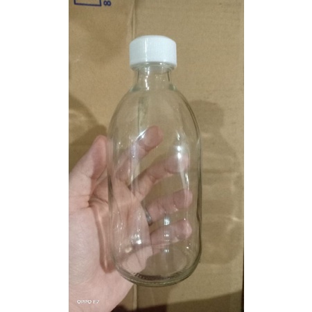 Jual botol kaca 250ml tutup ulir putar dan pop up kaca beling jamu susu ...