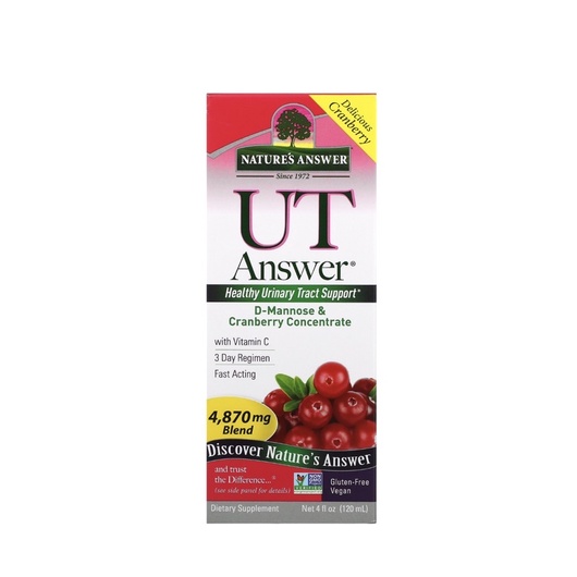 Jual Natures Answer UT Answer D-Mannose & Cranberry Concentrate 4.870 ...