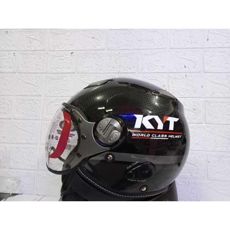 Jual HELM KYT ELSICO3 BLACK GUNMETAL ORIGINAL Shopee Indonesia