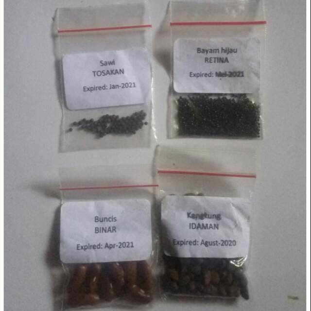 Jual Benih Sayuran Sawi Bayam Buncis Kangkung Shopee Indonesia