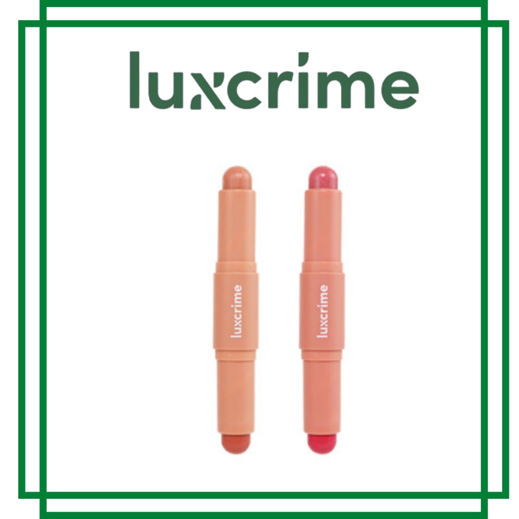 Jual Luxcrime Duo Lipcare Lip Balm dan Scrub Bibir Shopee Indonesia