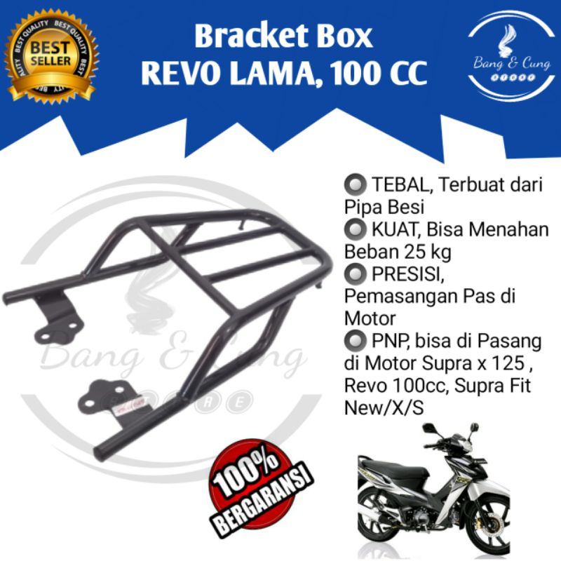 Jual B&C - Bracket Breket Braket Behel Begel Box Belakang Motor Honda ...