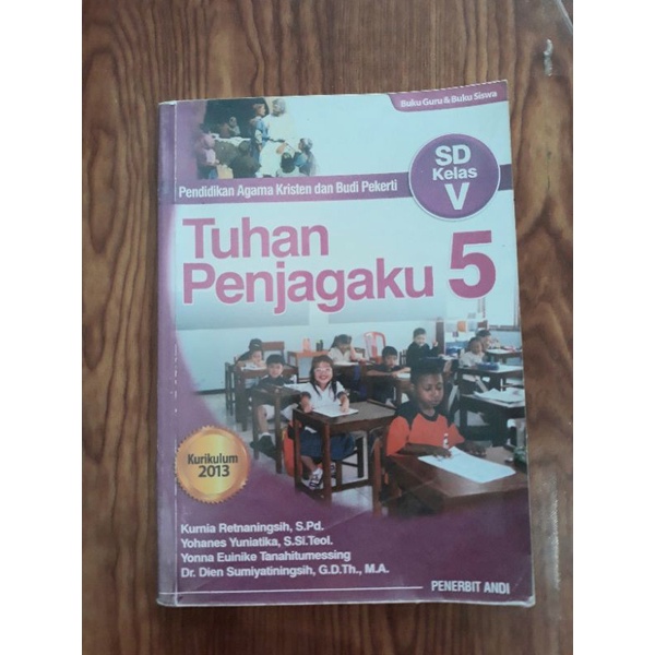 Jual Buku Pendidikan Agama Kristen Dan Budi Pekerti Tuhan Penjagaku ...