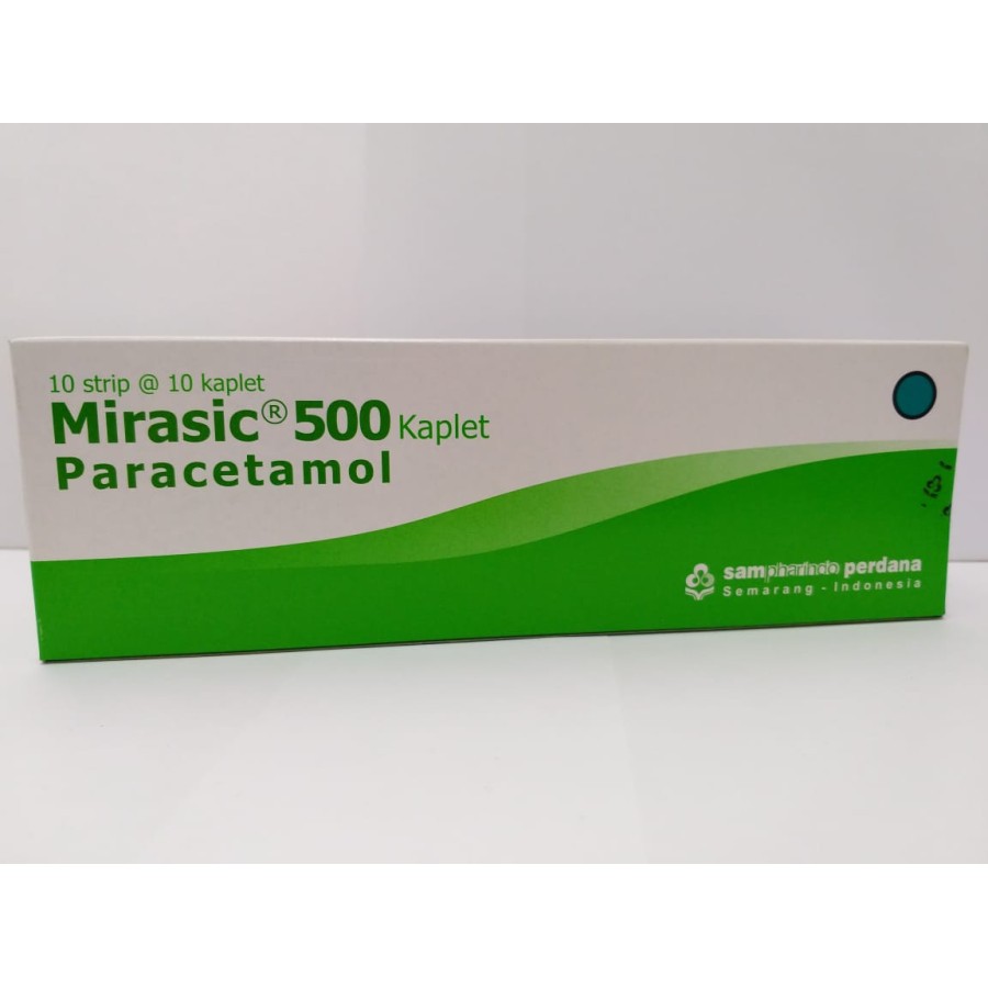 Jual MIRASIC 500 KAPLET / PARACETAMOL 500MG Shopee Indonesia